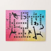 Gymnastik Fähigkeiten Crosswords Rainbow Stars Puzzle (Horizontal)