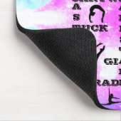 Gymnastik Fähigkeiten Hologram Crossword Mousepad (Ecke)