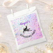 Gymnastik - Farben und Sterne überall Geschenktütchen (Ausgeschnitten)