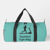Gymnastik Fitness Design Duffel Bag Duffle Bag (Rückseite)