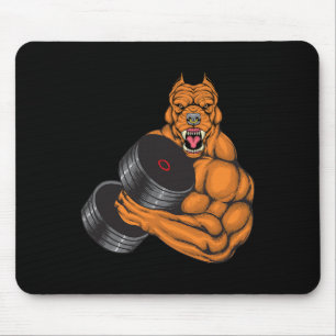 Gymnastik-Fitness Pit Bull Gym - Gewichtheben Mousepad
