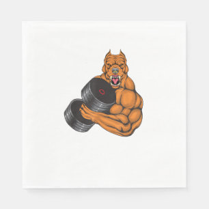 Gymnastik-Fitness Pit Bull Gym - Gewichtheben Serviette