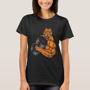 Gymnastik-Fitness Pit Bull Gym - Gewichtheben T-Shirt