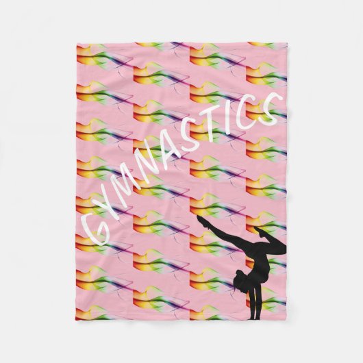 Gymnastik Fleecedecke (Vorderseite)