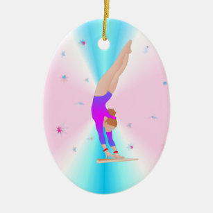 Gymnastik - Fly Girl Ornament