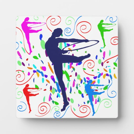 Gymnastik Fotoplatte (Vorderseite)