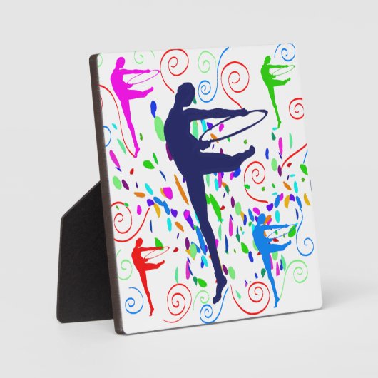 Gymnastik Fotoplatte (Vorderseite)