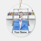 Gymnastik - Frauen Keramikornament (Links)