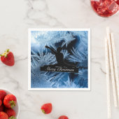 Gymnastik "Frohe Weihnachten" gefroren Serviette (Beispiel)