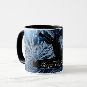 Gymnastik "Frohe Weihnachten" gefroren Tasse