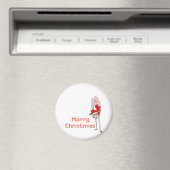 Gymnastik Frohe Weihnachten Magnet (In Situ (Geschirrspüler))