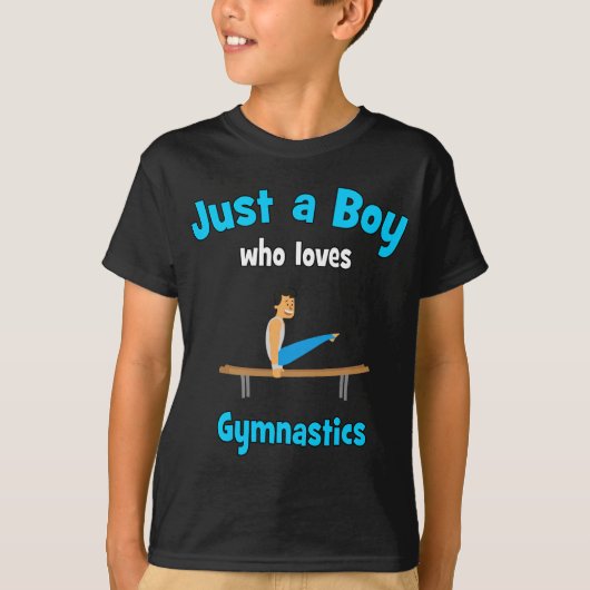 Gymnastik für Jungen Gymnastik T-Shirt (Vorderseite)