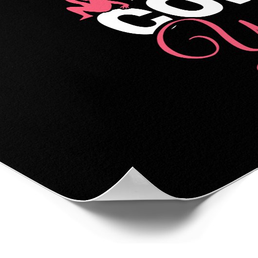 Gymnastik für Mädchen - Ihr Körper kann alles tun Poster (Ecke)