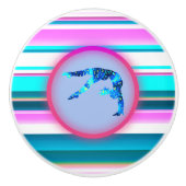 Gymnastik für Mädchen, Power Tumbling, Handspring Keramikknauf (Vorderseite)