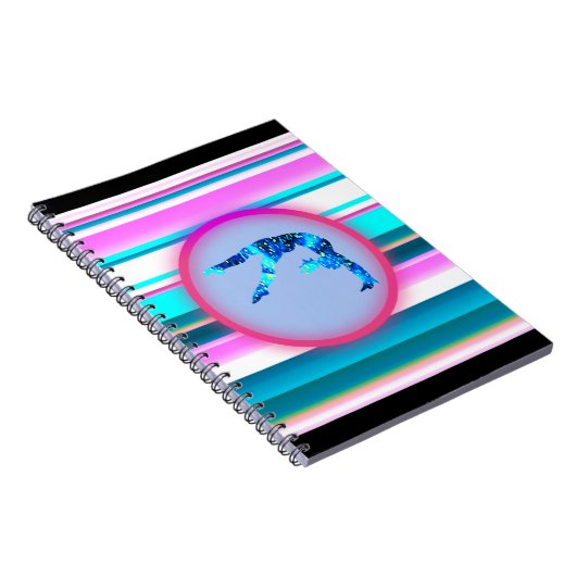 Gymnastik für Mädchen, Power Tumbling, Handspring Notizblock (Rechte Seite)