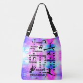 Gymnastik für Mädchen - Schwerter Personalisiert Tragetaschen Mit Langen Trägern (Vorderseite)