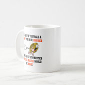Gymnastik-Fußball Kaffeetasse (Vorderseite Links)