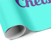 Gymnastik Geburtstagskorrektur Geschenkpapier (Rolleneckpunkt)