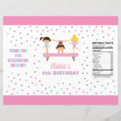 Gymnastik Geburtstagspacker (Vorderseite)