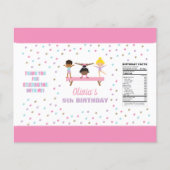 Gymnastik Geburtstagspacker Flyer (Vorne)