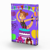 Gymnastik Geburtstagsparty Fotoblock (Rechts)