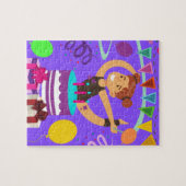Gymnastik Geburtstagsparty Puzzle (Horizontal)