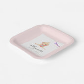 Gymnastik Geburtstagsparty Teller (Gewinkelt)