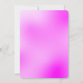 Gymnastik Geburtstagsparty Tumbling Einladung (Rückseite)