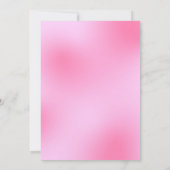 Gymnastik Geburtstagsparty Tumbling Einladung (Rückseite)