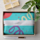 Gymnastik Geburtstagsparty Wrapping Paper Seidenpapier (Geschenk)