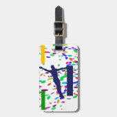 GYMNASTIK GEPÄCKANHÄNGER (Vorderseite vertikal)