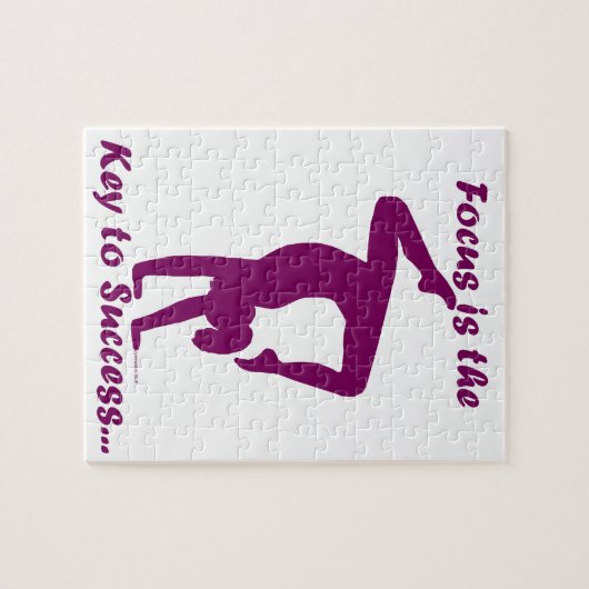 Gymnastik-Geschenk Puzzle (Horizontal)