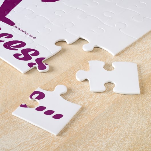 Gymnastik-Geschenk Puzzle (Seite)