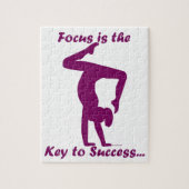 Gymnastik-Geschenk Puzzle (Vertikal)