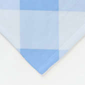 Gymnastik Girl Blissful in Blue Personalisiert Fleecedecke (Ecke)