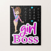 Gymnastik Girl Boss Puzzle (Vertikal)