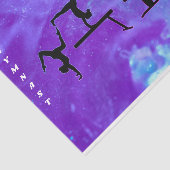 Gymnastik Girls Galaxy Tissue Seidenpapier (Ausschnitt)