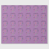 Gymnastik Girl's Packpapier mit 6 Gymnast! (Flach)