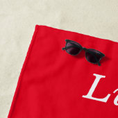 Gymnastik Girls Valentine's Hearts Strandtuch (Beispiel)