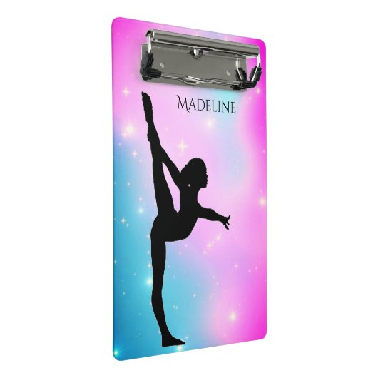 Gymnastik Gradient Mini Klemmbrett (Schrägansicht)