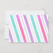 Gymnastik Gymnast Geburtstagsparty Danke Karten (Rückseite)