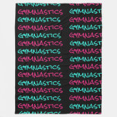 Gymnastik Gymnast Scribble Fleece Blanket (Vorderseite)