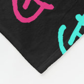 Gymnastik Gymnast Scribble Fleece Blanket (Ecke)