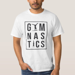 Gymnastik Gymnast Unven Bars Hopper Acrobat Mat T-Shirt