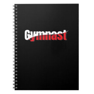 Gymnastik - Gymnastik Abstraktes Mendrisiotto Notizblock