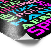 Gymnastik Gymnastik Gymnastik Fotodruck (Ecke)