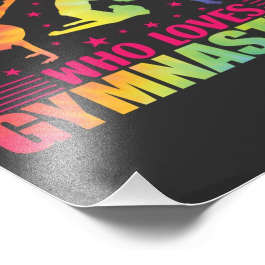 Gymnastik Gymnastik Gymnastik Gymnastik Liebe Fotodruck (Ecke)