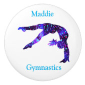 Gymnastik Handspring Keramik Pull Keramikknauf (Vorderseite)