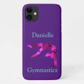 Gymnastik Handspring Personalisiert Case-Mate iPhone Hülle (Rückseite)