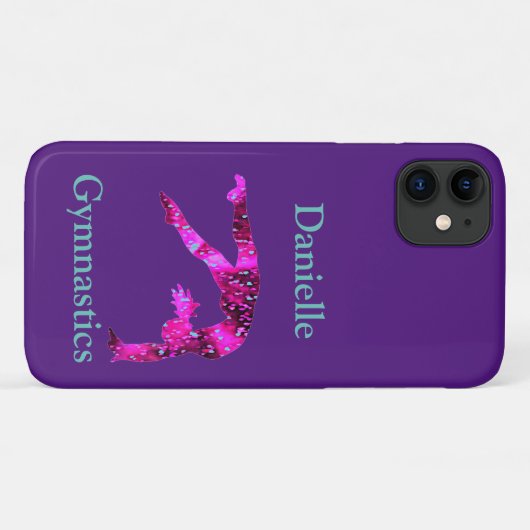 Gymnastik Handspring Personalisiert Case-Mate iPhone Hülle (Rückseite (Horizontal))